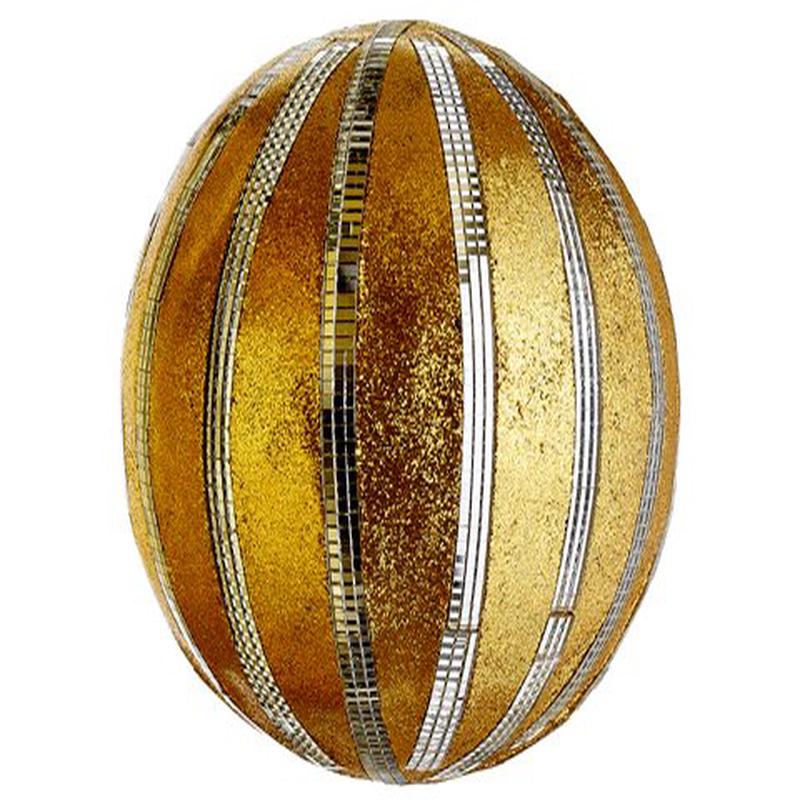 5" Glitter Silver/Gold Mirror Ball