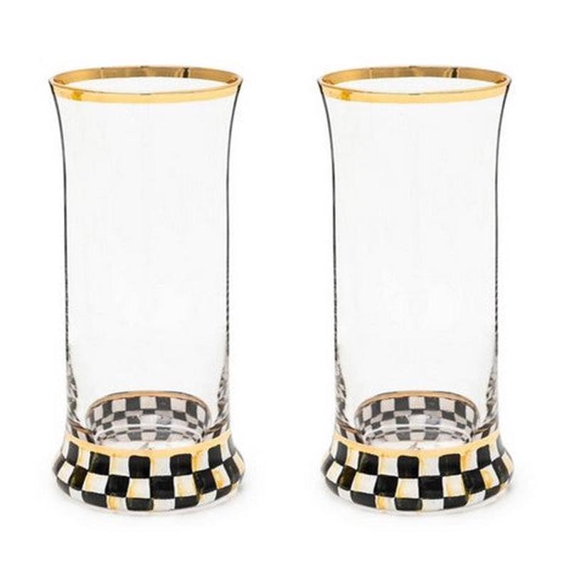 Courtly Check Highball Set of 2