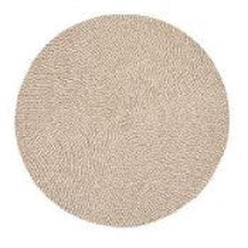 Round Rattan Weave Placemat Chocolate