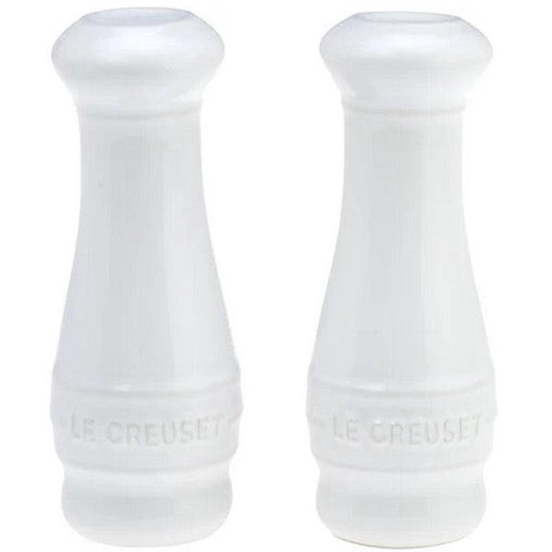Salt and Pepper Shakers White