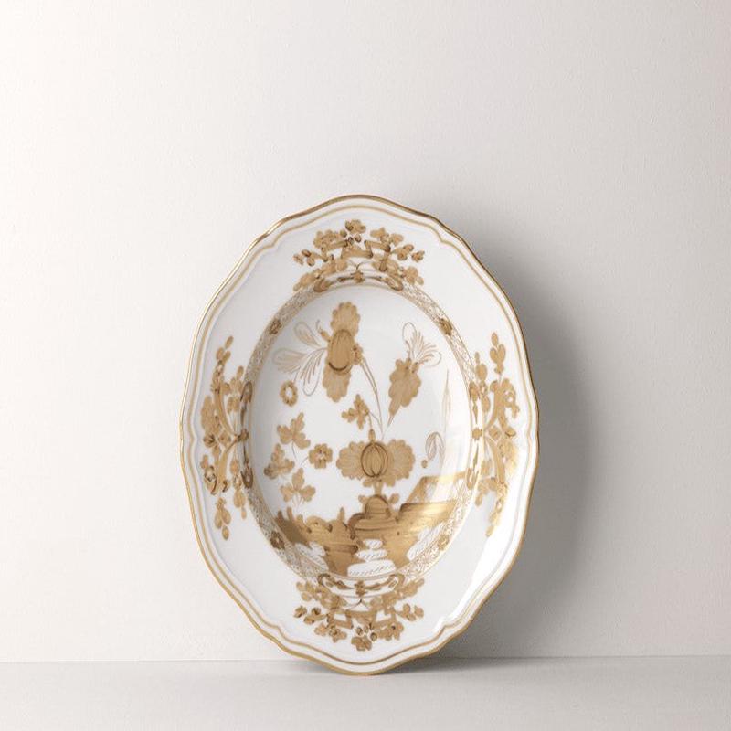 Ginori Soup Plate Oriente Italiano Aurum