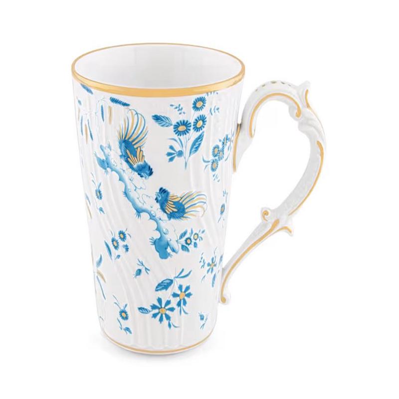 Ginori Mug Oro Di Doccia Turchese