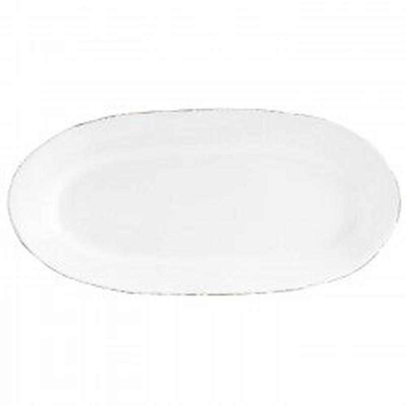 Bianco White Small Oval Platter