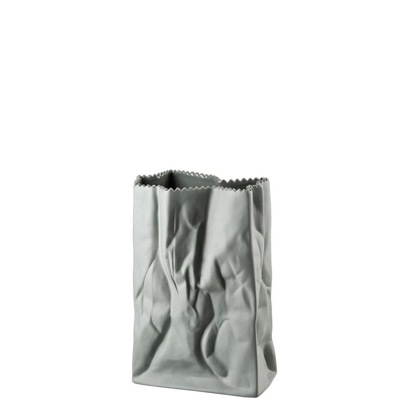 Paper Bag Vase - Stone