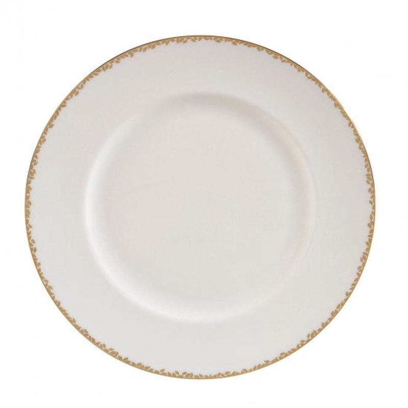 Gilded Leaf Salad Plate Set of 3