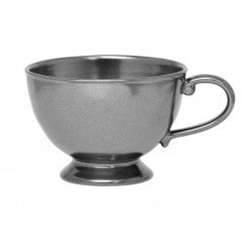 Pewter Stoneware Comfort Cup
