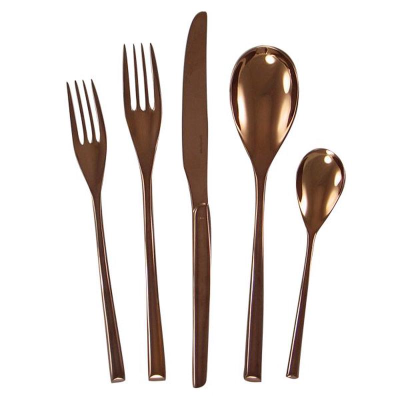 H-Art 5pc Place Setting -Copper
