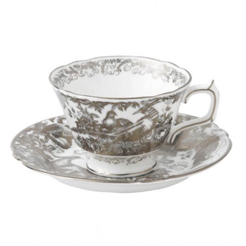 Aves Tea Cup Platinum