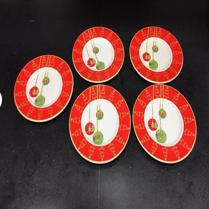 Winter Angels Salad Plate Set of 5