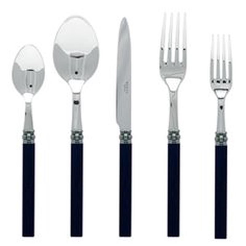 Braid Black Wood 5 pc Place Setting