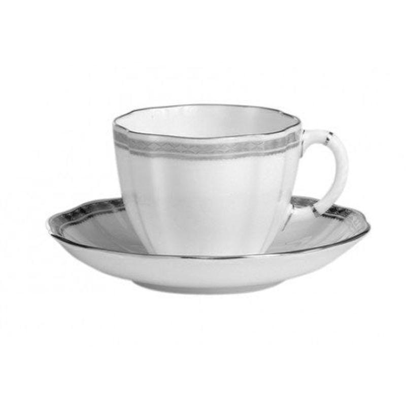 Carlton Tea Saucer Platinum