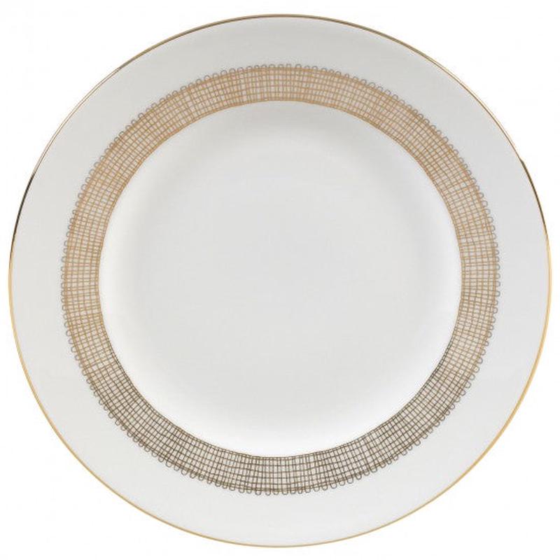 Gilded Weave Salad Plate Set of 4