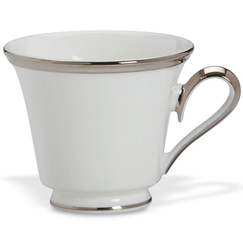 Solitaire Tea Cup White Set of 4