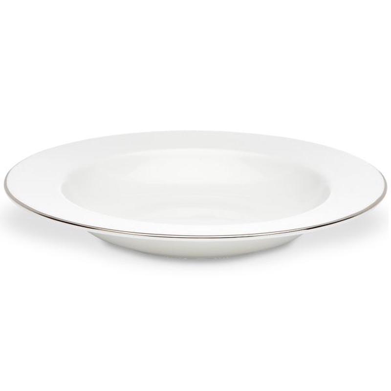Marchesa Porcelain Lace Rimmed Soup