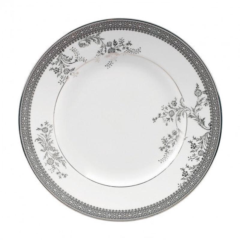 Vera Lace Platinum Salad Plate