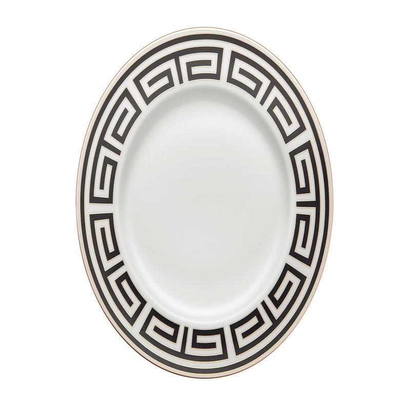 Labirinto Soup Plate Black