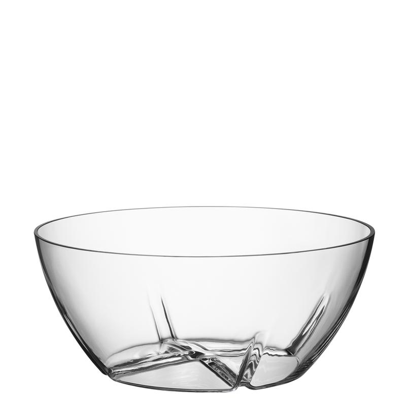 Bruk Large Serving Bowl Clear