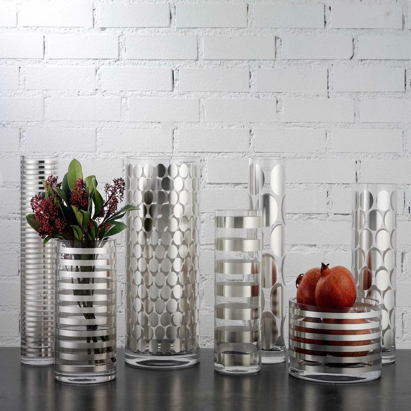 Punto Vase Silver