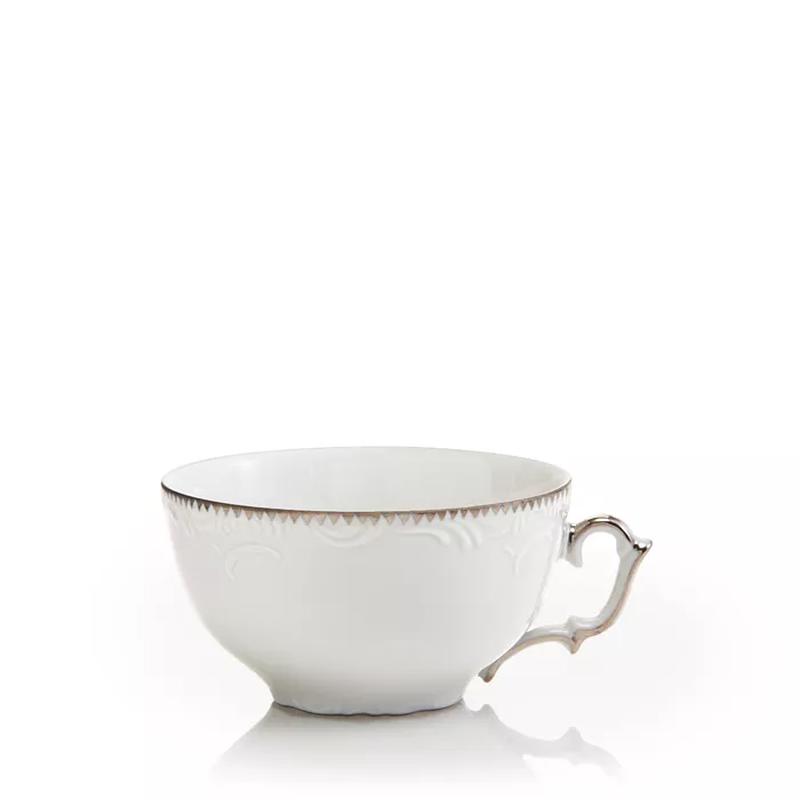 Simply Anna Platinum Tea Cup & Saucer
