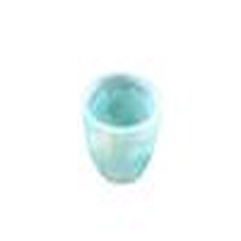 Deep Bowl Small Aqua Swirl Set of 3