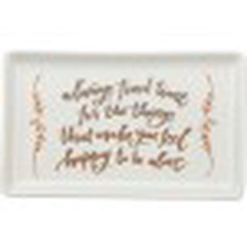 Trinket Tray Happy Alive