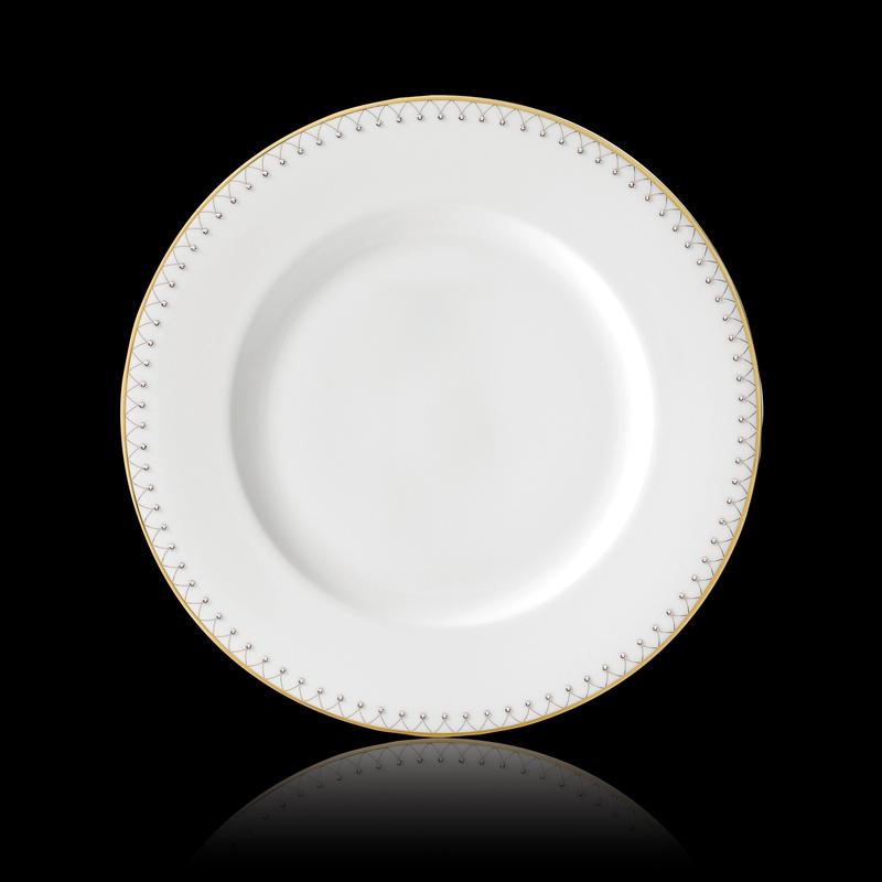 Prouna Princess Dinner Plate Gold