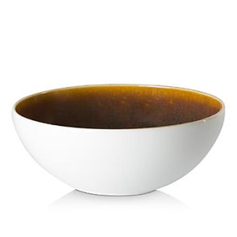 Art Glaze Cereal Flamed Caramel Set of 2