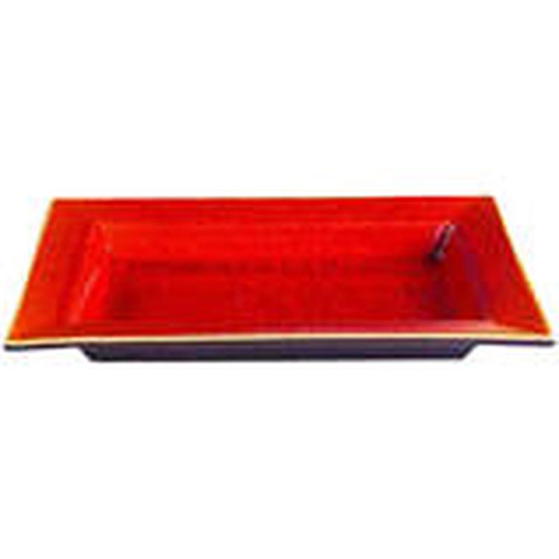 Tourron Rectangular Dish L Orange