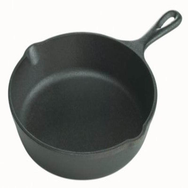 8" Cast Iron Skillet-Black