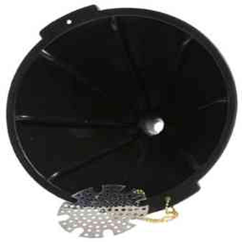 Charcoal Black Plastic Oil Funnel