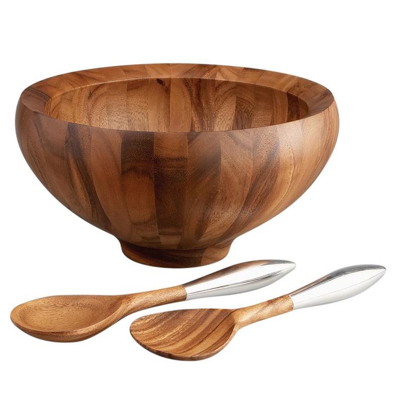 Yaro Salad Bowl With Servers