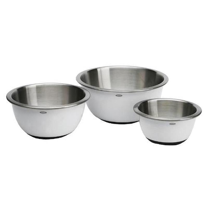 OXO S/3 SS Mixing Bowl White