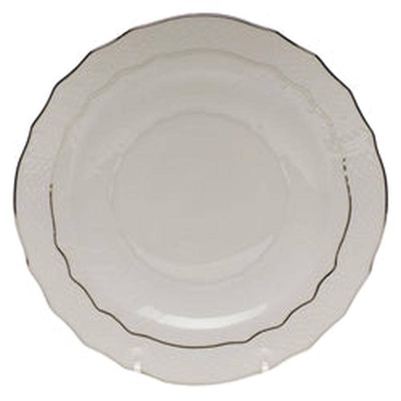 Platinum Edge Salad Plate