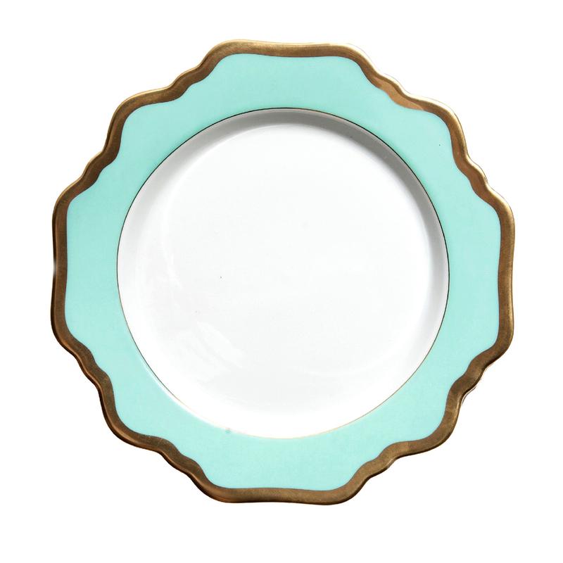 Anna's Palette Aqua Green Dinner