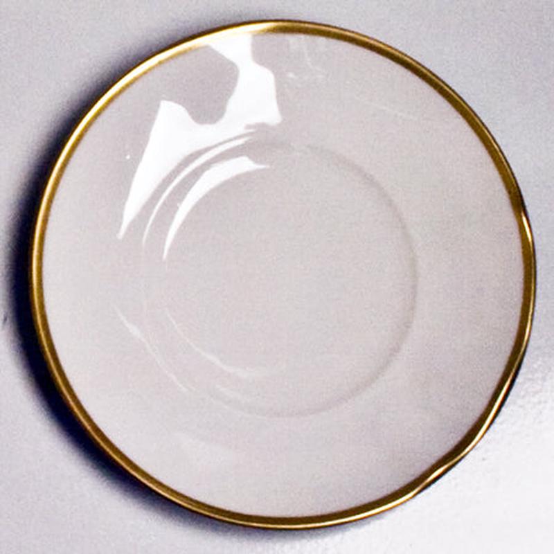 Simply Elegant Bread & Butter Gold Set of 2