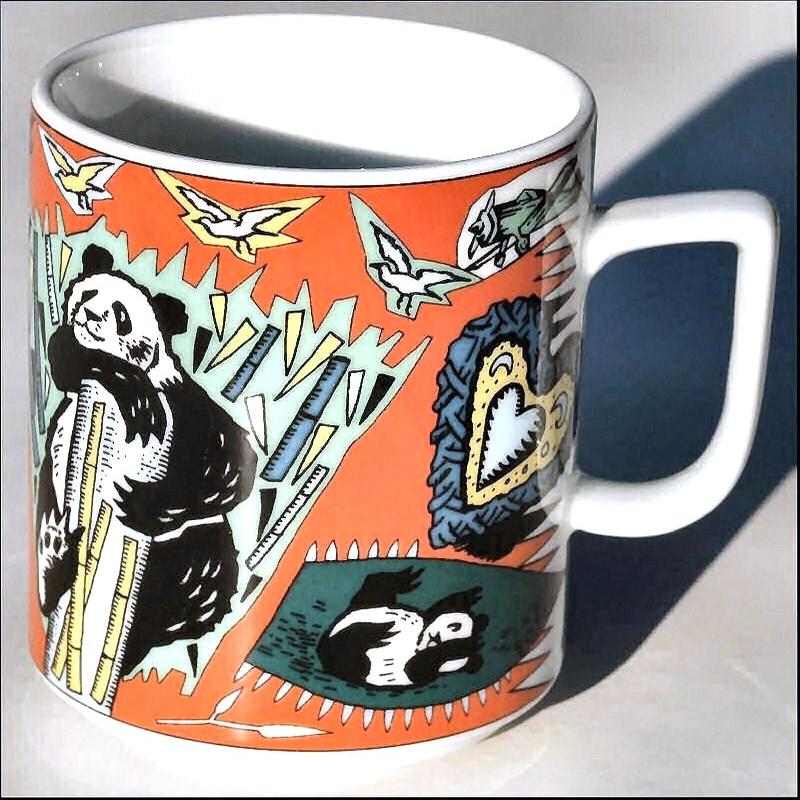 Bopla Maxi Cup Red Panda Set of 2