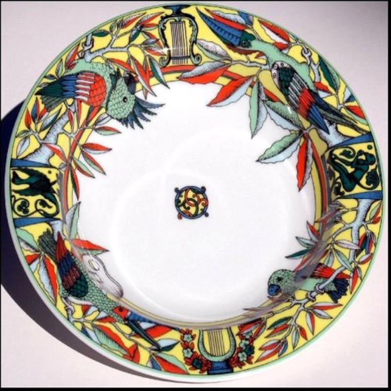 Bopla Original Deep Plate Yellow Parrots