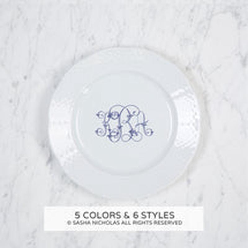 Weave Salad With Monogram