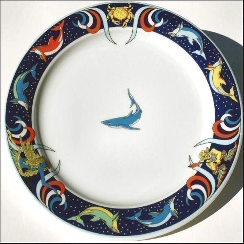Bopla Dinner Blue Marco Polo Set of 2