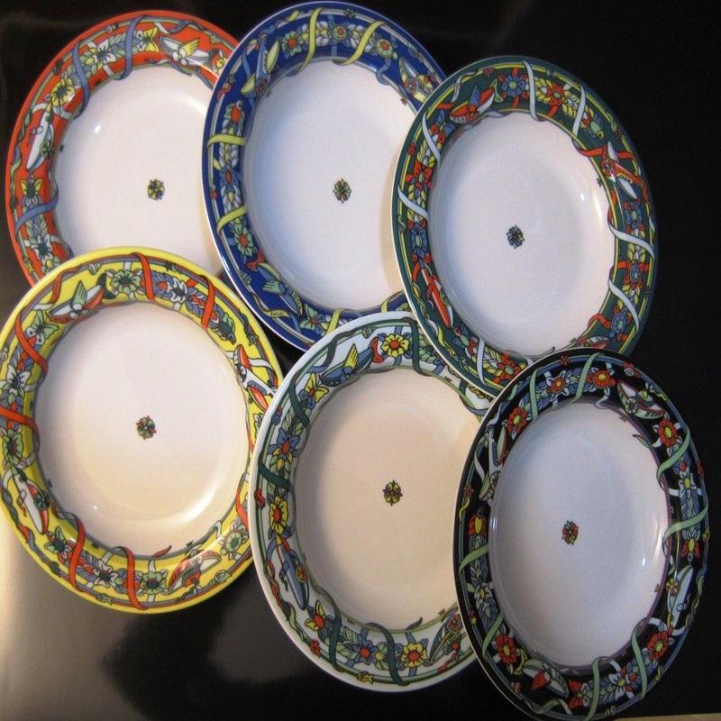 Bopla Original Deep Plate Green Guirlande