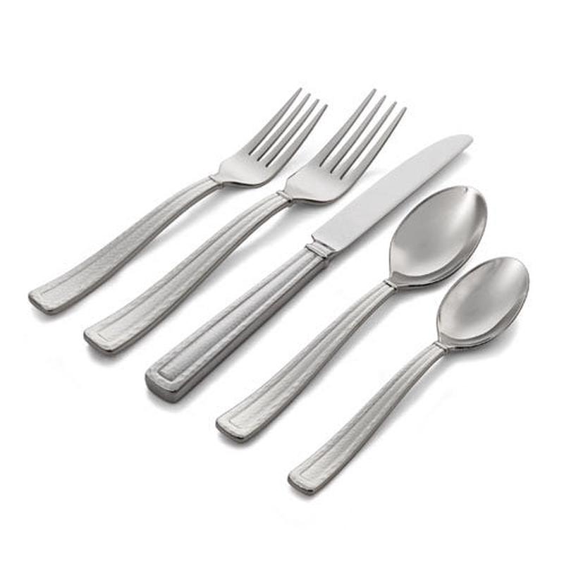 Hammertone 5pc Flatware Set