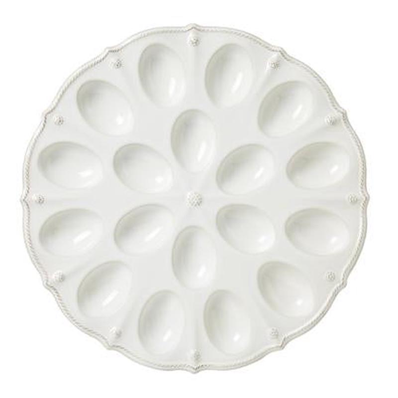 Berry & Thread Deviled Egg Platter Whitewash