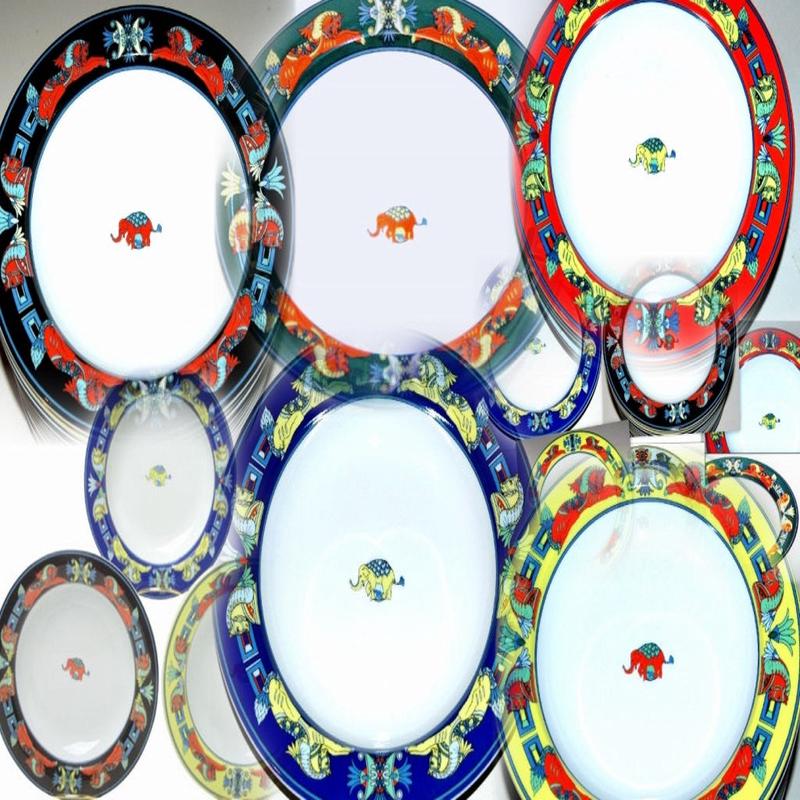 Bopla Original Deep Plate Red Hippo