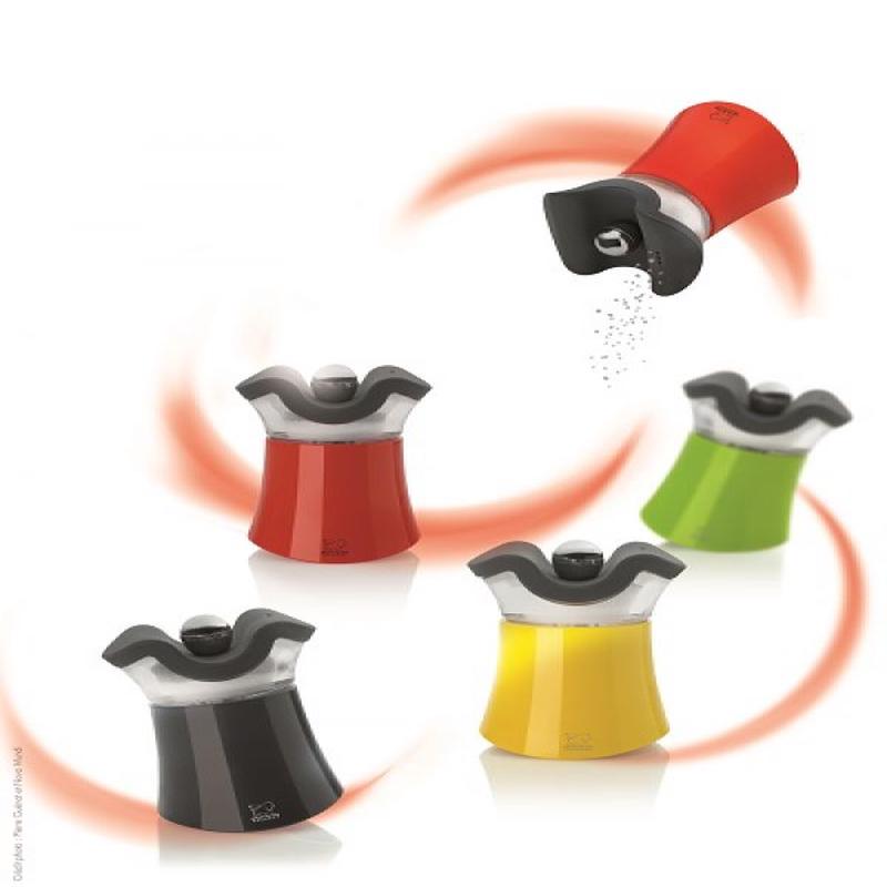 Pep's salt shaker & pepper mill assorted colors 3"