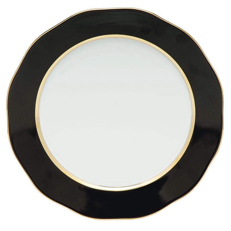 Silk Ribbon Charger - Black