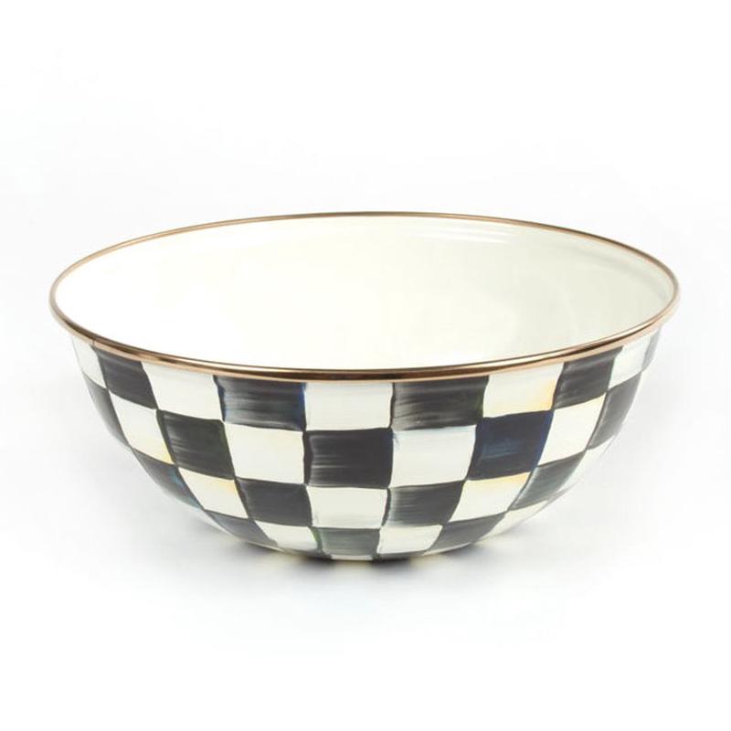 Courtly Check Everyday Bowl Enamel Large