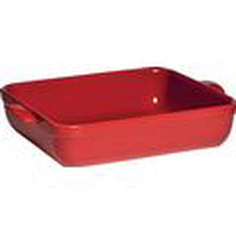 Lasagna Dish Large 16.7 x 11 Burgundy
