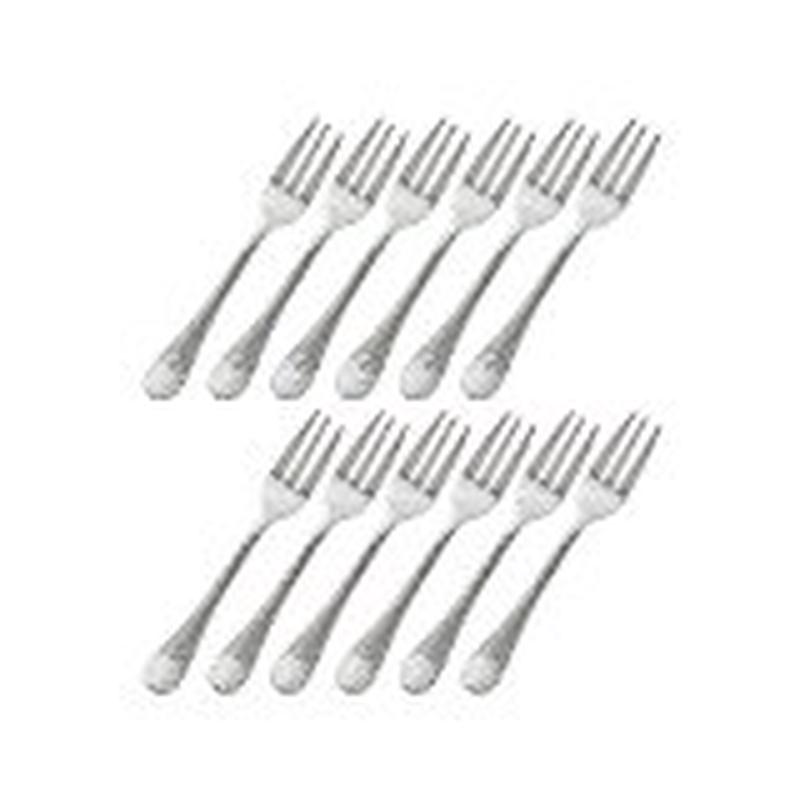 Hammered Cake Forks S/12