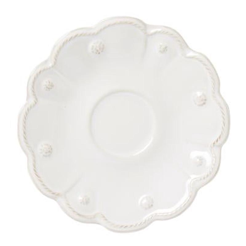 Jardins du Monde Saucer - White