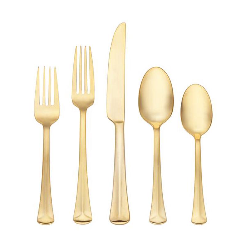 Baguette 5pc Gold Set of 2